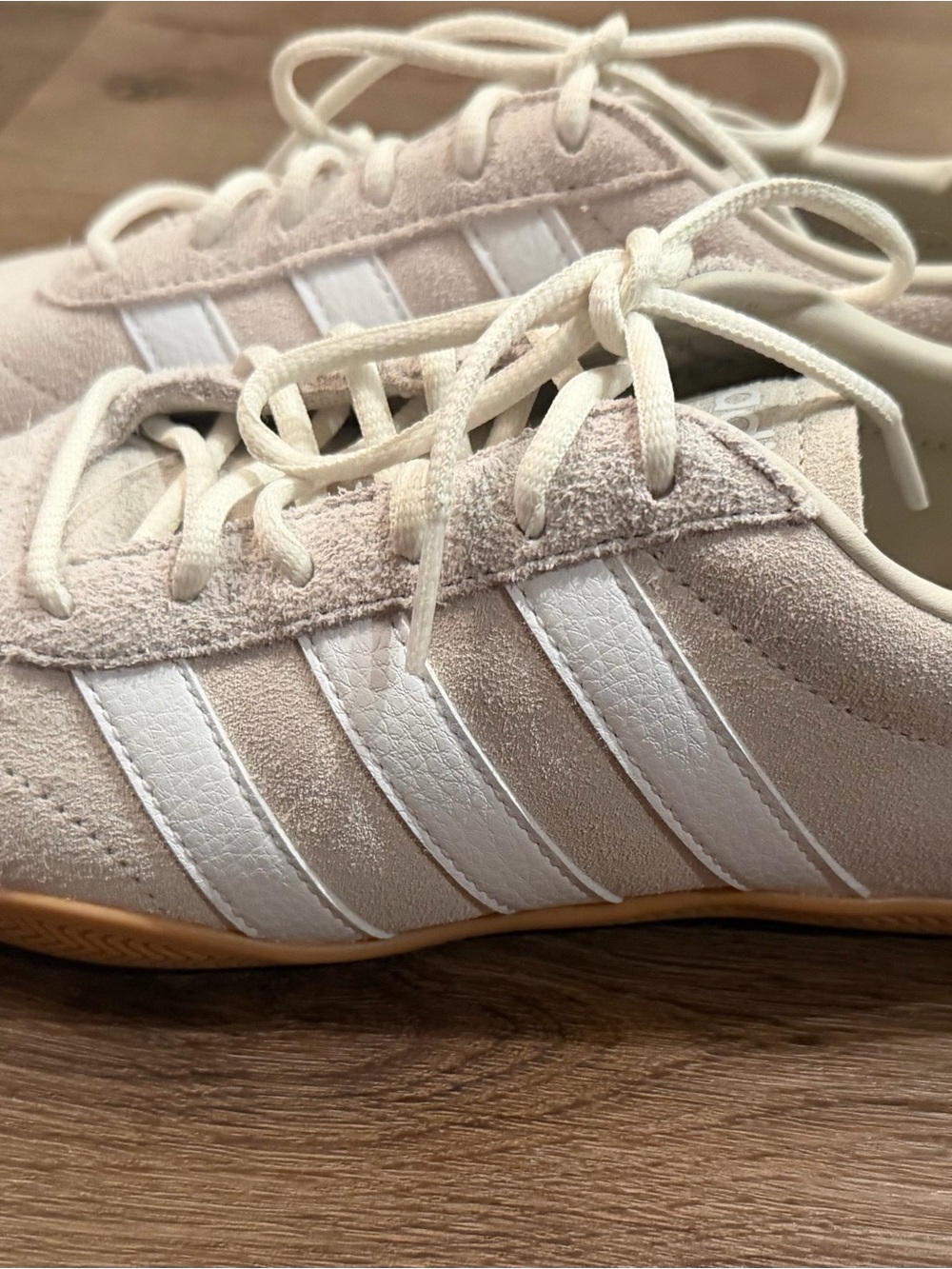adidas Women’s Sneakers in Cream and White